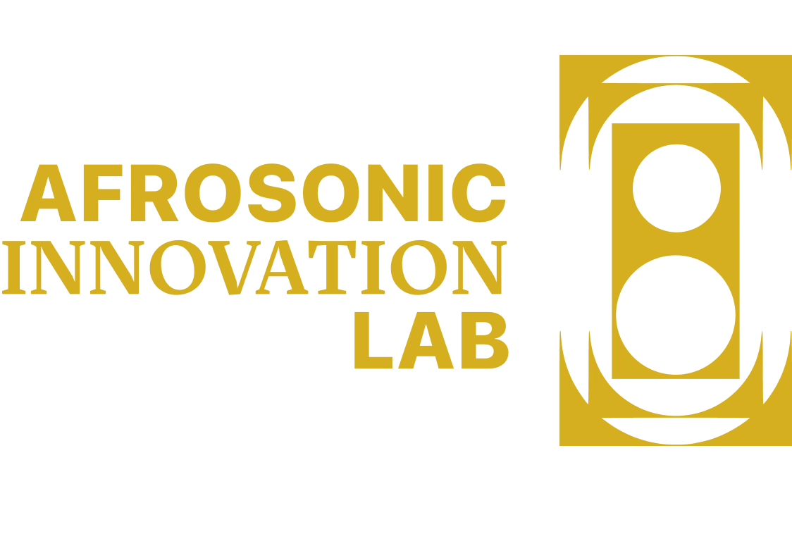 Afrosonic Innovation Lab gold logo