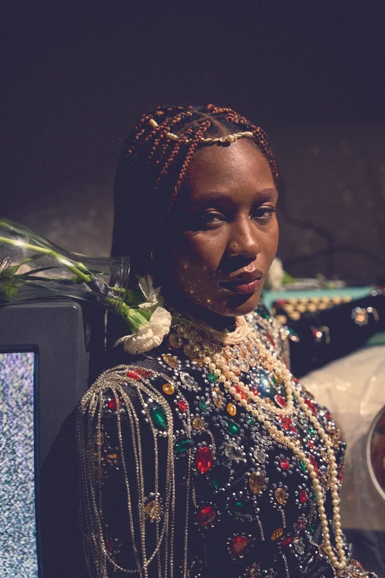 Portrait shot of Amaka for a May 2025 interview with Pitch Magazine
